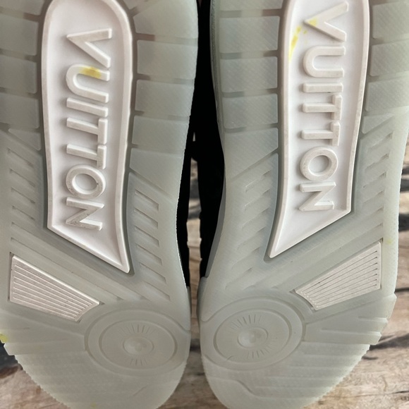 Size 7 - Louis Vuitton LV Trainer Black - 1A8PUA - Picture 4 of 10